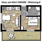 Haus Am Hoevt - 8 شقة *